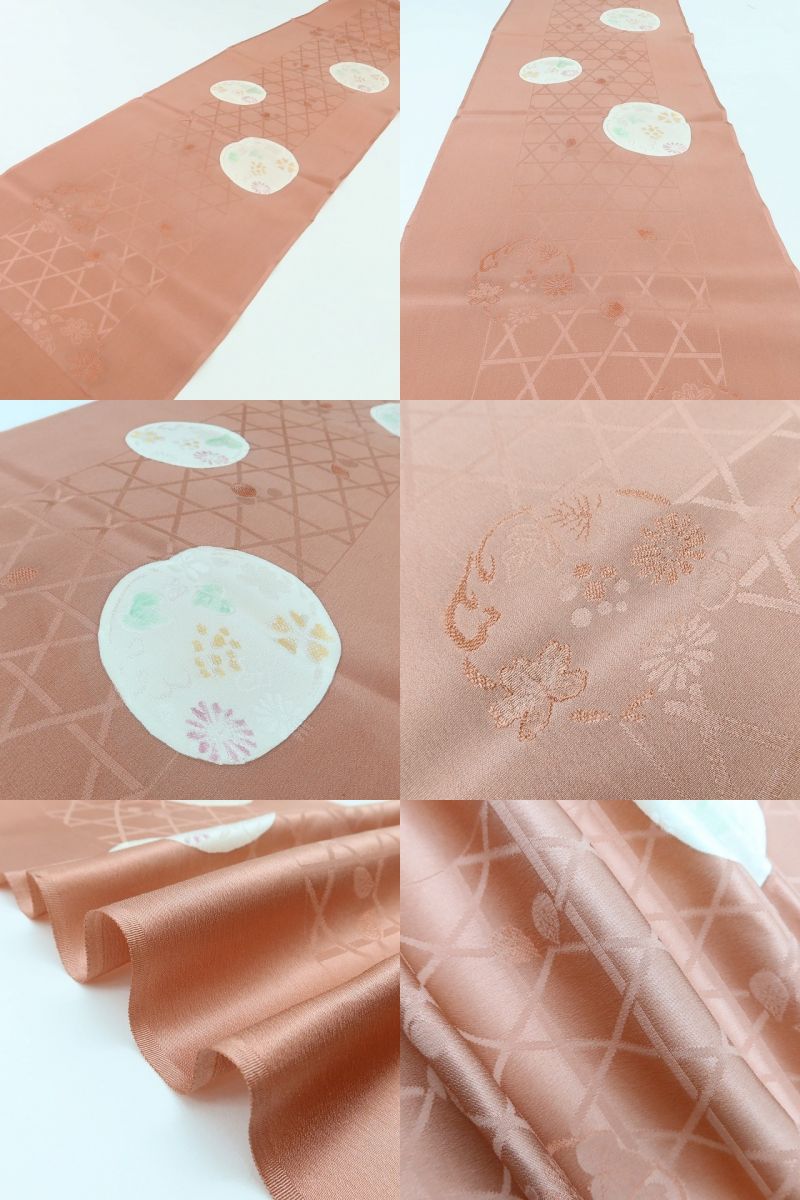 百華Y5615 美品 ５枚セット 着物 正絹 和装小物 帯揚げ