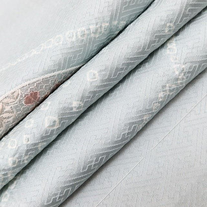 百華Y5618 美品未着用 仕付け糸付 やまと誂製 絞り 刺繍 着物 正絹 手縫い仕立て 訪問着