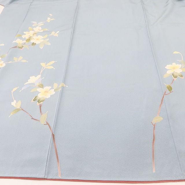 百華 Y5621 美品 トールサイズ 本加賀友禅 南克治落款 着物 正絹 手縫い仕立て 訪問着