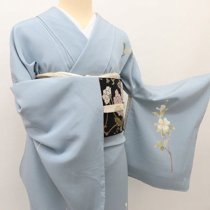 百華 Y5621 美品 トールサイズ 本加賀友禅 南克治落款 着物 正絹 手縫い仕立て 訪問着