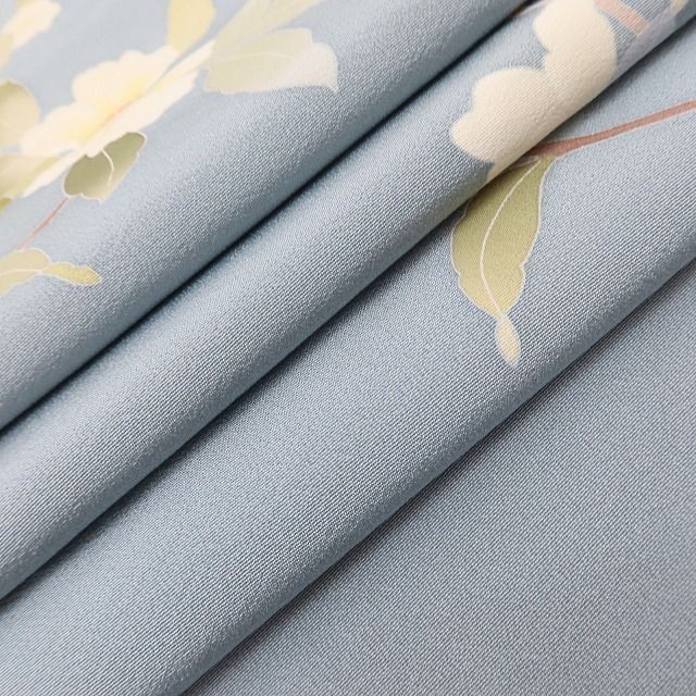 百華 Y5621 美品 トールサイズ 本加賀友禅 南克治落款 着物 正絹 手縫い仕立て 訪問着