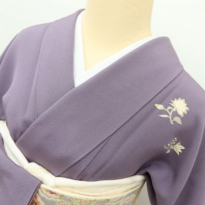 百華 Y5622 美品 着物 正絹 手縫い仕立て 訪問着