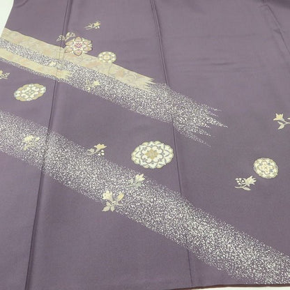 百華 Y5622 美品 着物 正絹 手縫い仕立て 訪問着