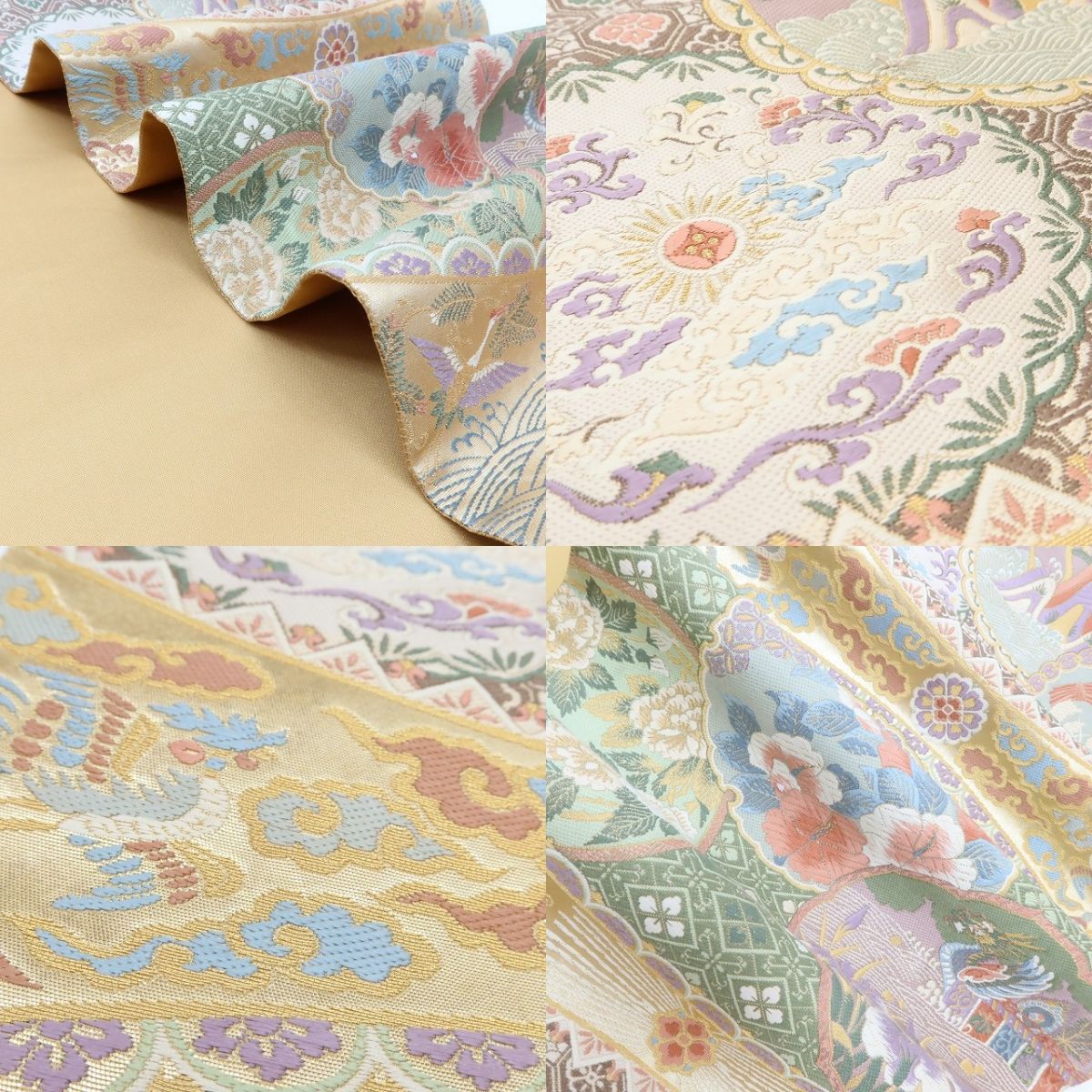 百華Y5639 美品 着物 正絹 袋帯
