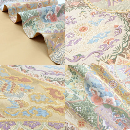 百華Y5639 美品 着物 正絹 袋帯
