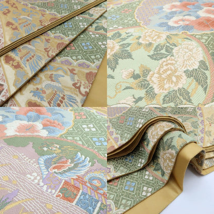 百華Y5639 美品 着物 正絹 袋帯