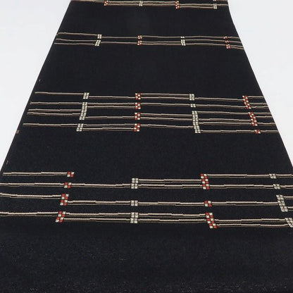 百華Y5643 新品 着物 正絹 金通し 袋帯