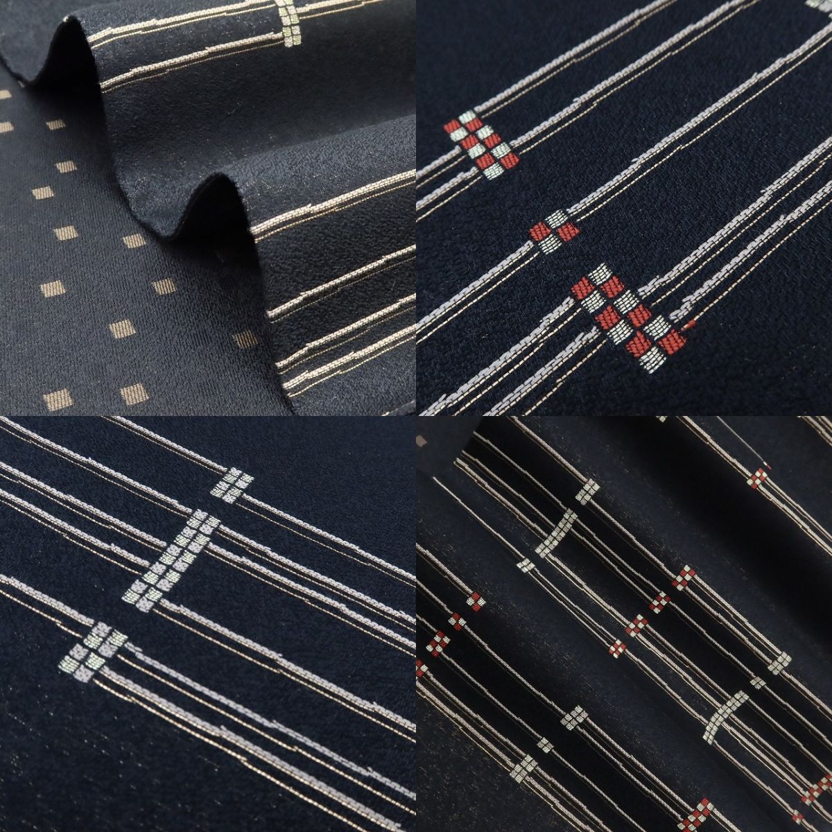 百華Y5643 新品 着物 正絹 金通し 袋帯