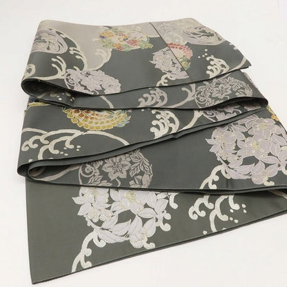 百華Y5644 新品 唐織 着物 正絹 袋帯