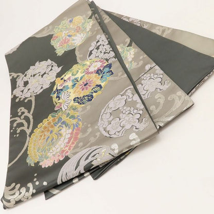 百華Y5644 新品 唐織 着物 正絹 袋帯