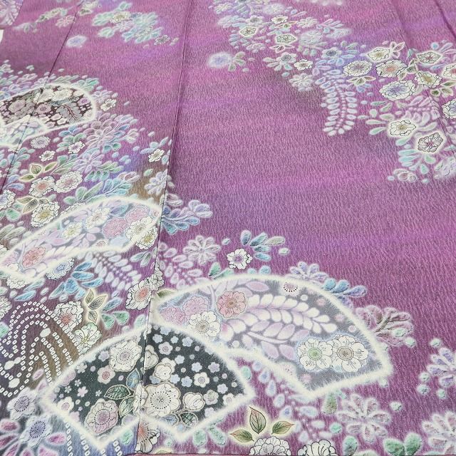百華Y5649 美品 辻が花 金通し さが美謹製 着物 正絹 手縫い仕立て 訪問着