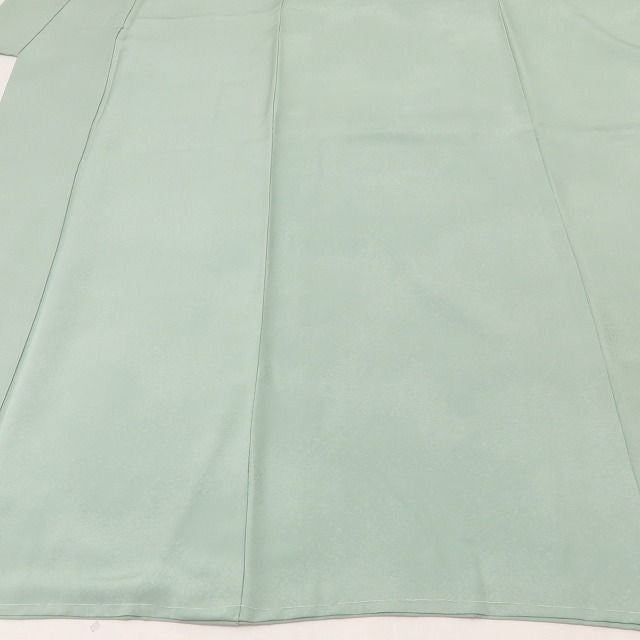 百華Ｙ5658 新品 仕付け糸付 一つ紋 着物 正絹 手縫い仕立て 色無地　