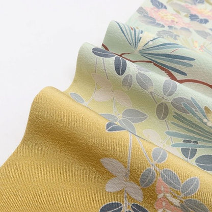 百華Y5664 美品 手描き友禅 作家物落款 トールサイズ 着物 正絹 手縫い仕立て 訪問着