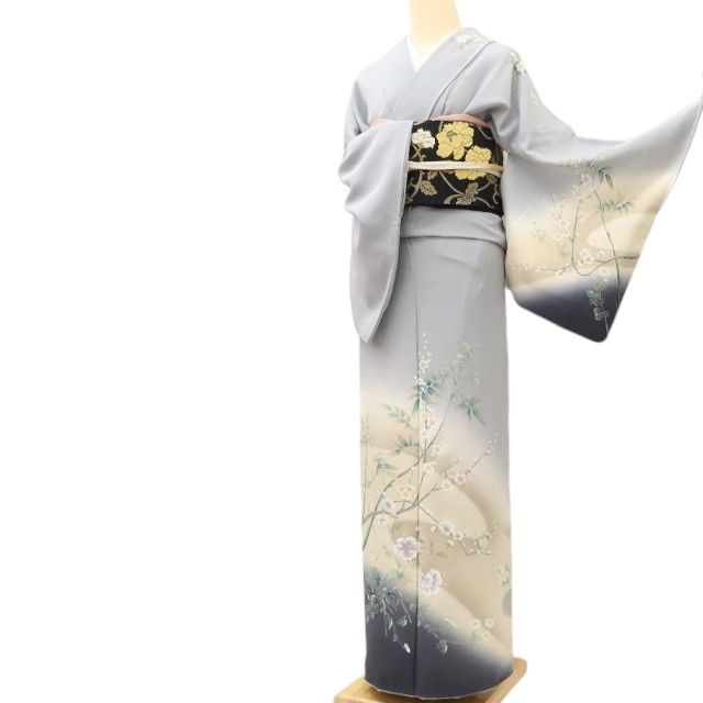 百華Y5665 美品 着物 正絹 手縫い仕立て 訪問着