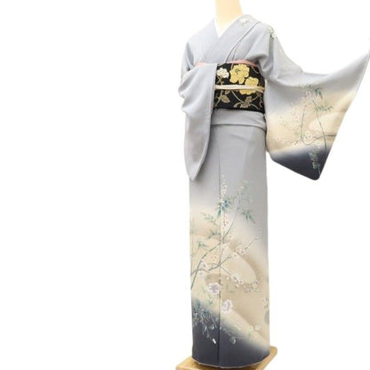 百華Y5665 美品 着物 正絹 手縫い仕立て 訪問着