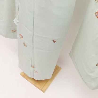百華Y5679 美品 着物・長襦袢２点セット 着物 正絹 手縫い仕立て 七五三 ７歳 女の子 四つ身　