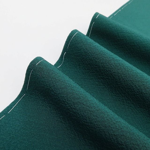 百華Y5680 新品 仕付け糸付 一つ紋 着物 正絹 手縫い仕立て 色無地