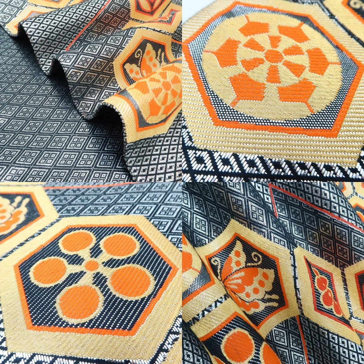 百華Y5683 新品 七五三 ７歳 女の子 着物 正絹 袋帯　