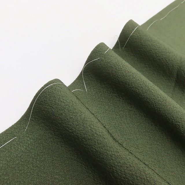 百華Y5689 新品 仕付け糸付 螺鈿 甲斐泰造 落款 一つ紋 着物 正絹 手縫い仕立て 訪問着