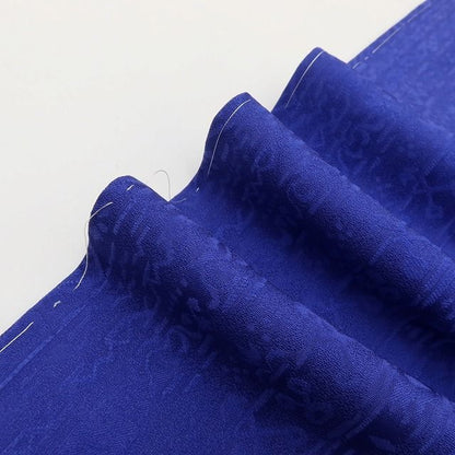 百華Y5690 美品 仕付け糸付 着物 正絹 手縫い仕立て 色無地