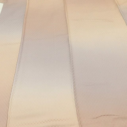 百華Y5693 美品 一つ紋 暈し 着物 正絹 手縫い仕立て 小紋