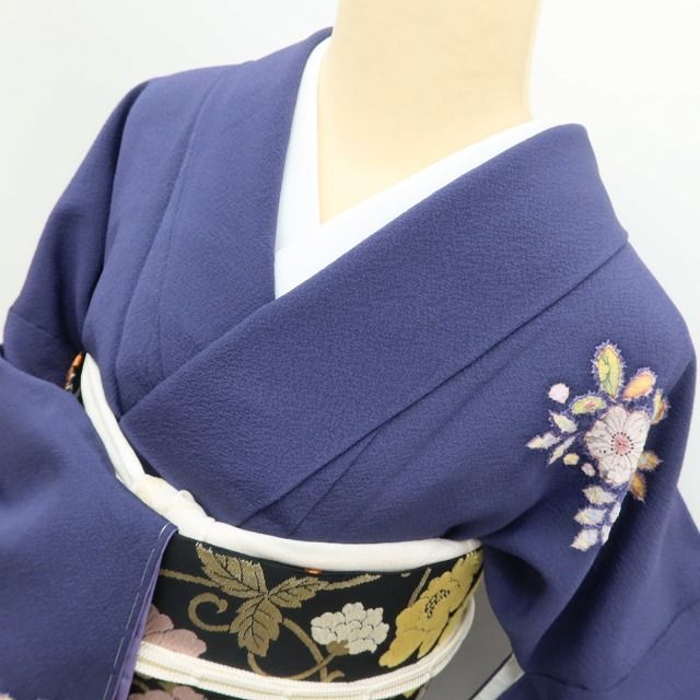 百華Y5695 新品 仕付け糸付 翠山工房落款 やまと誂製 桐屋の辻が花 トールサイズ 着物 正絹 訪問着