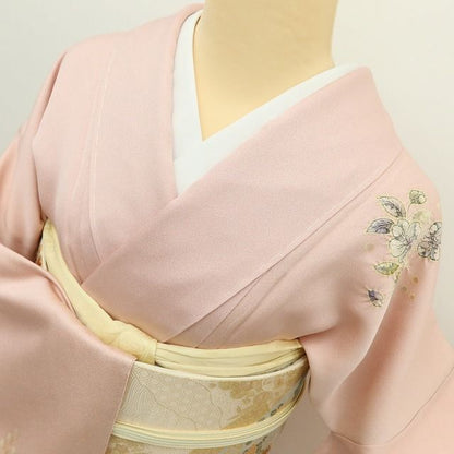 百華Y5703 新品 仕付け糸付 辻が花 着物 正絹 手縫い仕立て 訪問着