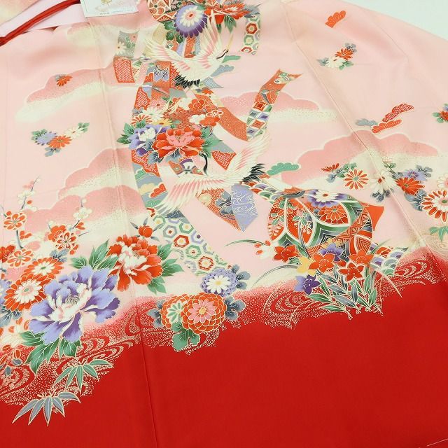 百華Y5707 美品未着用 着物 お宮参り 七五三 初着 掛け着 祝着 女の子