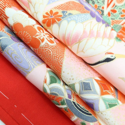 百華Y5707 美品未着用 着物 お宮参り 七五三 初着 掛け着 祝着 女の子