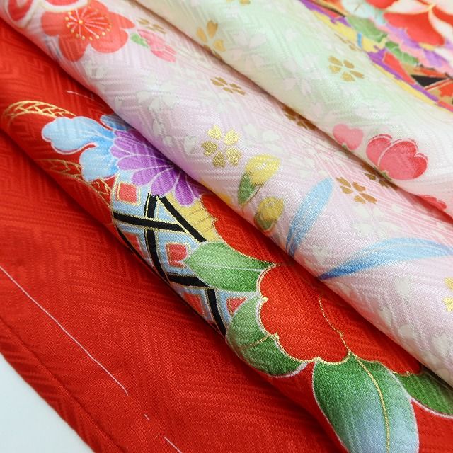 百華Y5708 新品 着物 お宮参り 七五三 初着 掛け着 祝着 女の子