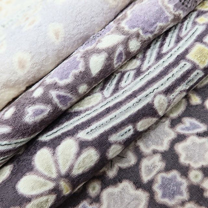 百華Y5719 美品 おぼろ染め 着物 正絹 訪問着