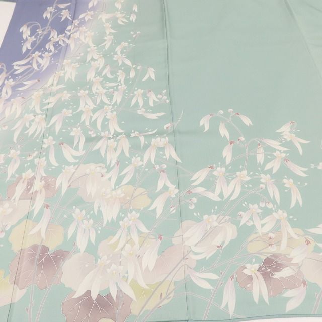 百華Y5720 美品 着物 正絹 手縫い仕立て 訪問着