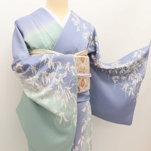 百華Y5720 美品 着物 正絹 手縫い仕立て 訪問着