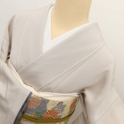 百華Y5721 新品 仕付け糸付 友禅作家 田村哲彦落款 一つ紋 孔雀 着物 正絹 手縫い仕立て 訪問着