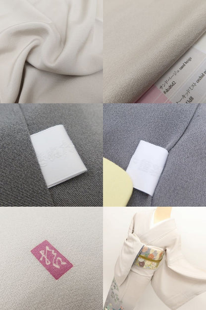 百華Y5721 新品 仕付け糸付 友禅作家 田村哲彦落款 一つ紋 孔雀 着物 正絹 手縫い仕立て 訪問着