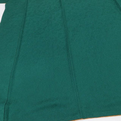 百華Y5725 美品 一つ紋 着物 正絹 手縫い仕立て 色無地