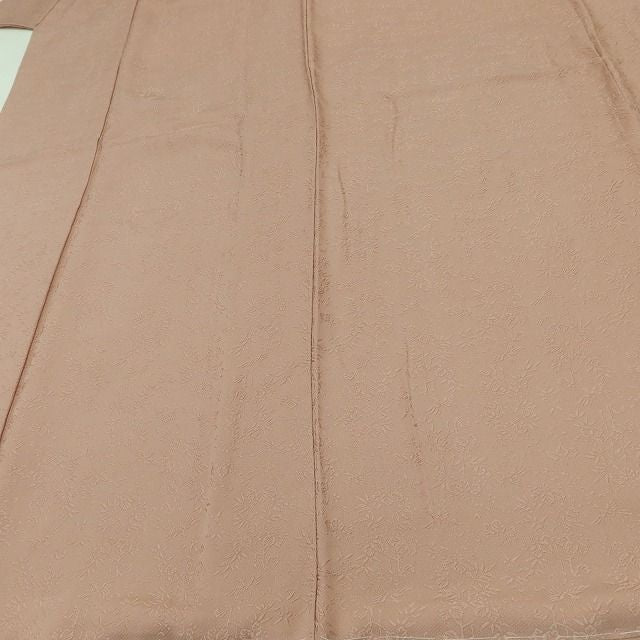 百華Y5735 新品 仕付け糸付 一つ紋 さが美謹製 着物 正絹 手縫い仕立て 色無地