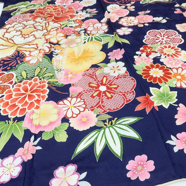 百華Y5741 美品 振袖・長襦袢２点セット 着物 成人式　