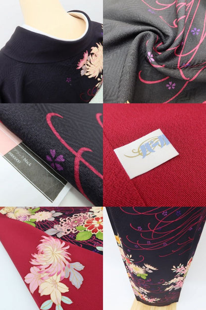 百華Y5742 美品 振袖・長襦袢２点セット 着物 成人式