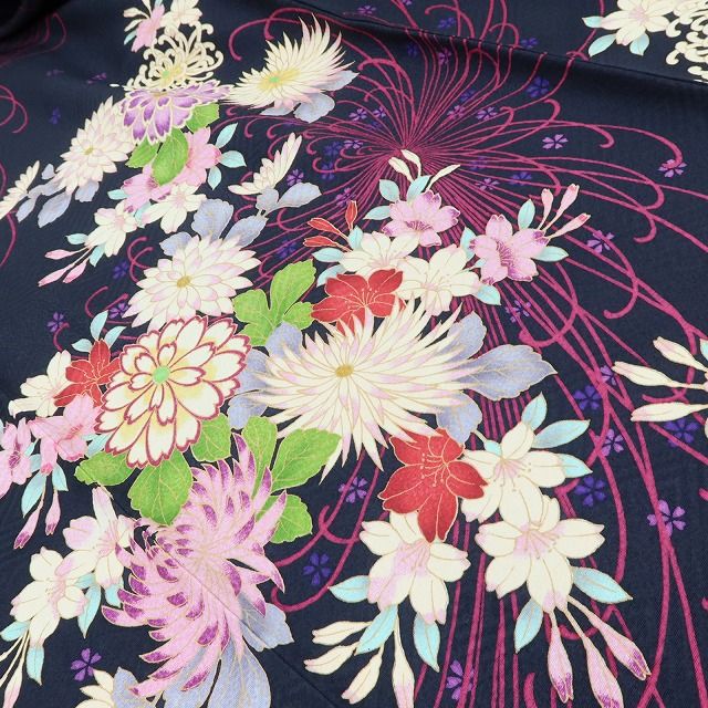 百華Y5742 美品 振袖・長襦袢２点セット 着物 成人式
