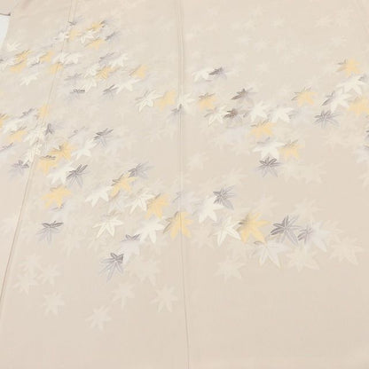 百華Y5746 美品 着物 正絹 紅葉 手縫い仕立て 訪問着