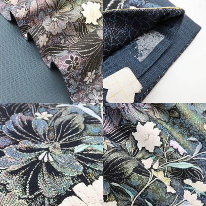 百華Y5752 新品 着物 正絹 成人式 袋帯