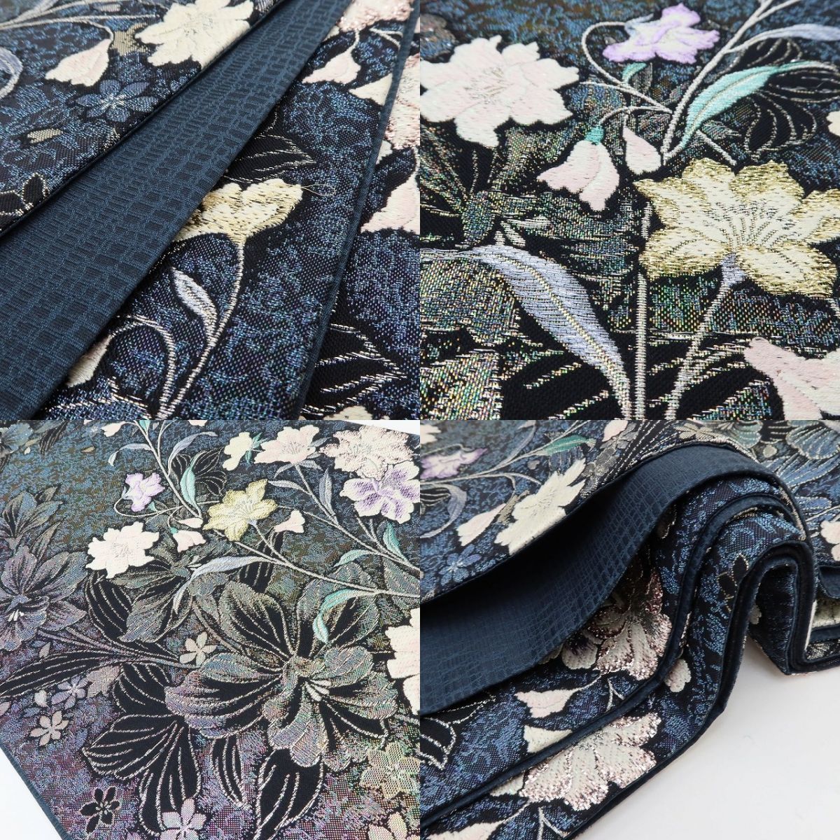 百華Y5752 新品 着物 正絹 成人式 袋帯