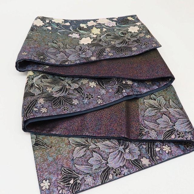 百華Y5752 新品 着物 正絹 成人式 袋帯