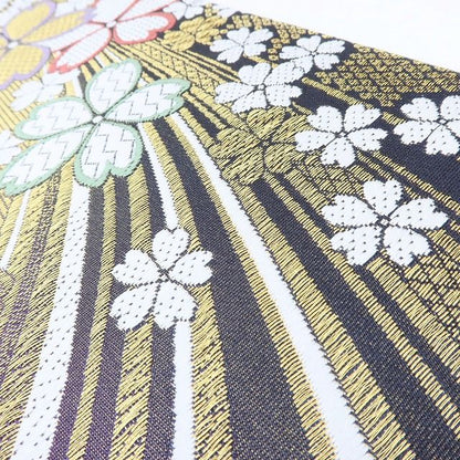 百華Y5754 新品 着物 正絹 桜 成人式 袋帯