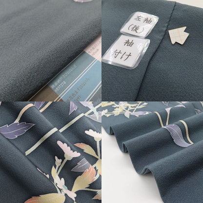 百華Y5756 美品未着用 仕付け糸付 十日町友禅 阿部佳雪落款 正絹 手縫い仕立て 訪問着