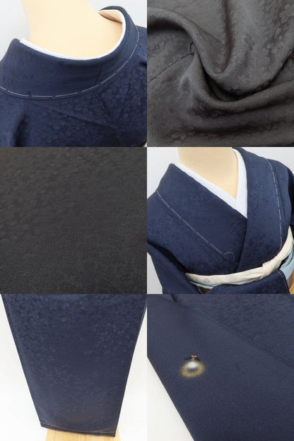 百華Y5759 新品 仕付け糸付 蛍 着物 正絹 手縫い仕立て 付下げ