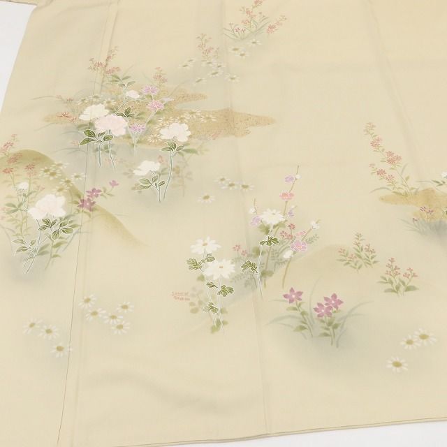 百華Y5762 美品未着用 作家物落款 トールサイズ 着物 正絹 手縫い仕立て 訪問着
