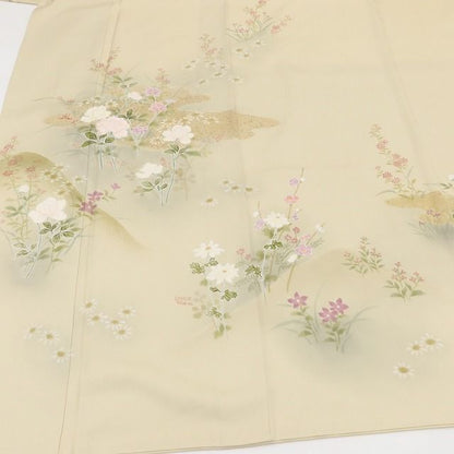 百華Y5762 美品未着用 作家物落款 トールサイズ 着物 正絹 手縫い仕立て 訪問着