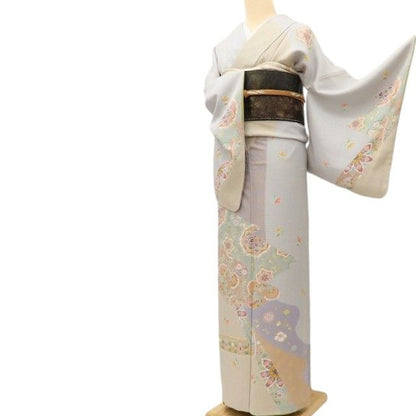 百華Y5763 美品 着物 正絹 手縫い仕立て 訪問着